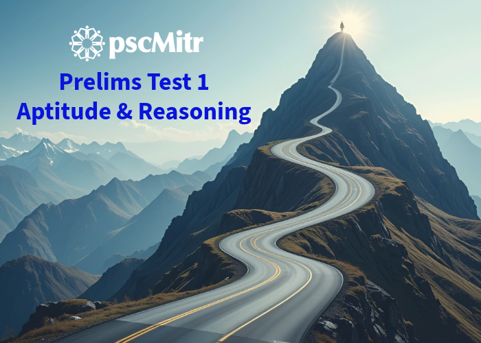 Prelims Test 1 - Aptitude & Reasoning-1165007678