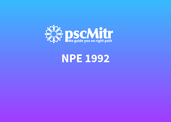 NPE 1992 | University Assistant