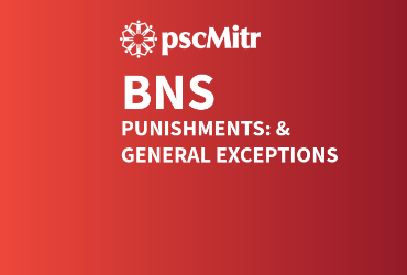 Batch1(Eng)-Bns-Punishments: & General Exceptions
