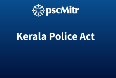 Kerala Police Act  For Cpo